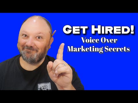 Voice Over Marketing Tip - DO THIS To Get Work [Video]