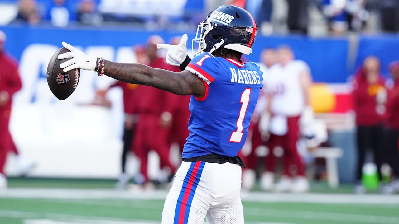 Malik Nabers hauls in 16-yard pass from Daniel Jones [Video]