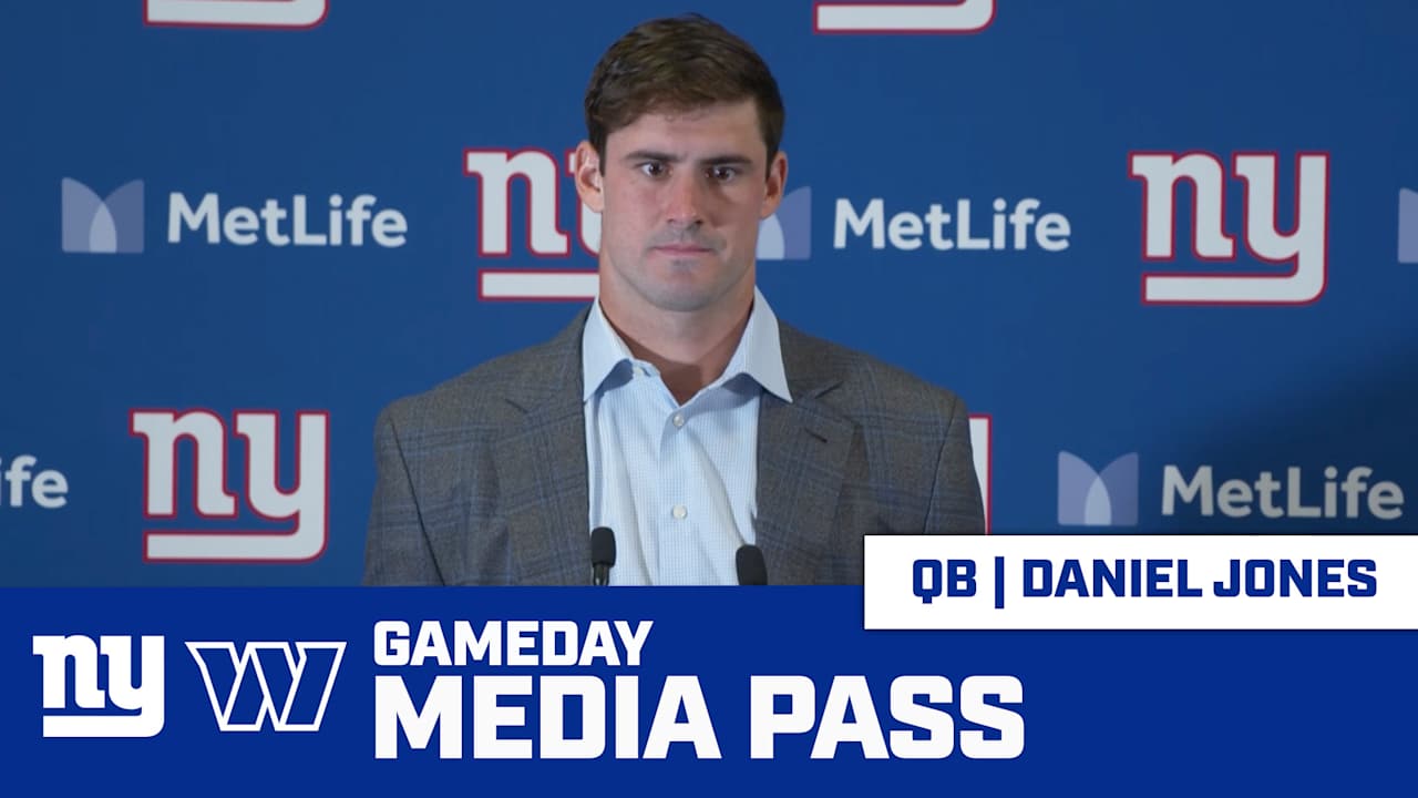 QB Daniel Jones on offense’s performance vs. Commanders [Video]