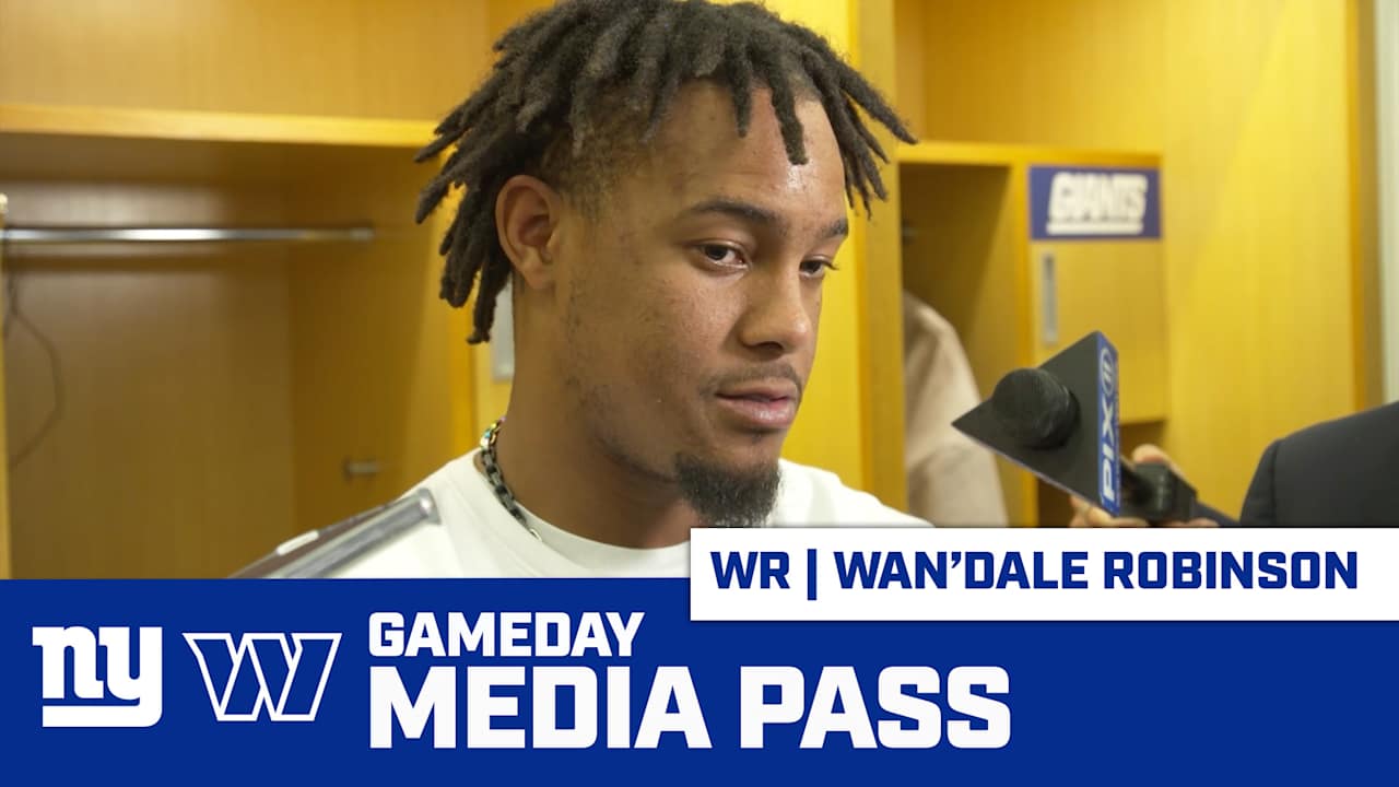 WR Wan’Dale Robinson discusses Week 9 loss [Video]