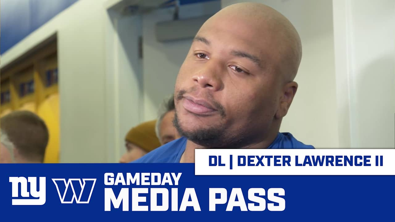 DL Dexter Lawrence: ‘We’ve got to be more precise’ [Video]