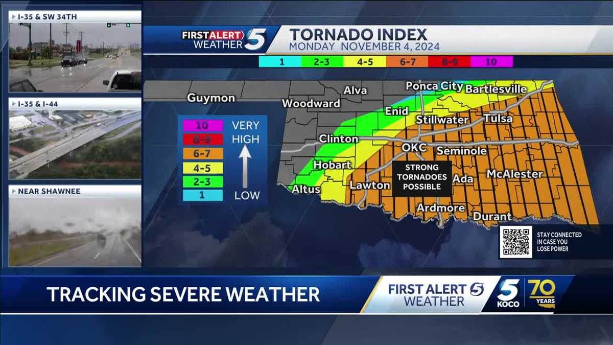 Oklahoma sees more storms amid severe weather day [Video]