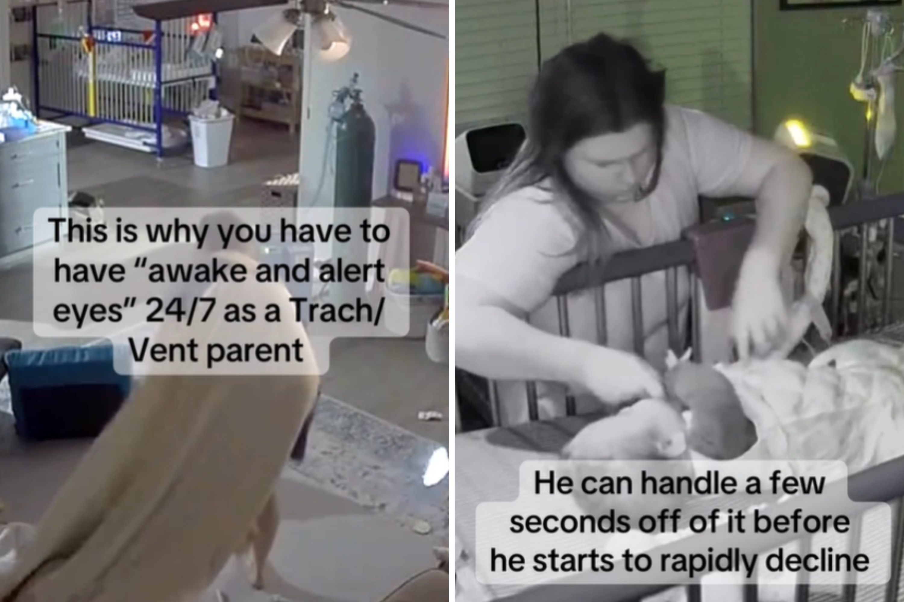 Security Cam Captures Mom Waking to Baby’s Ventilator AlarmShe Acts Fast [Video]