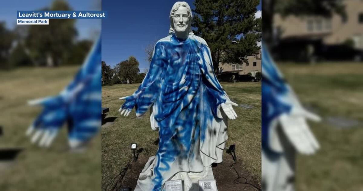 Ogden cemetery offering reward for information about damaged sculpture [Video]