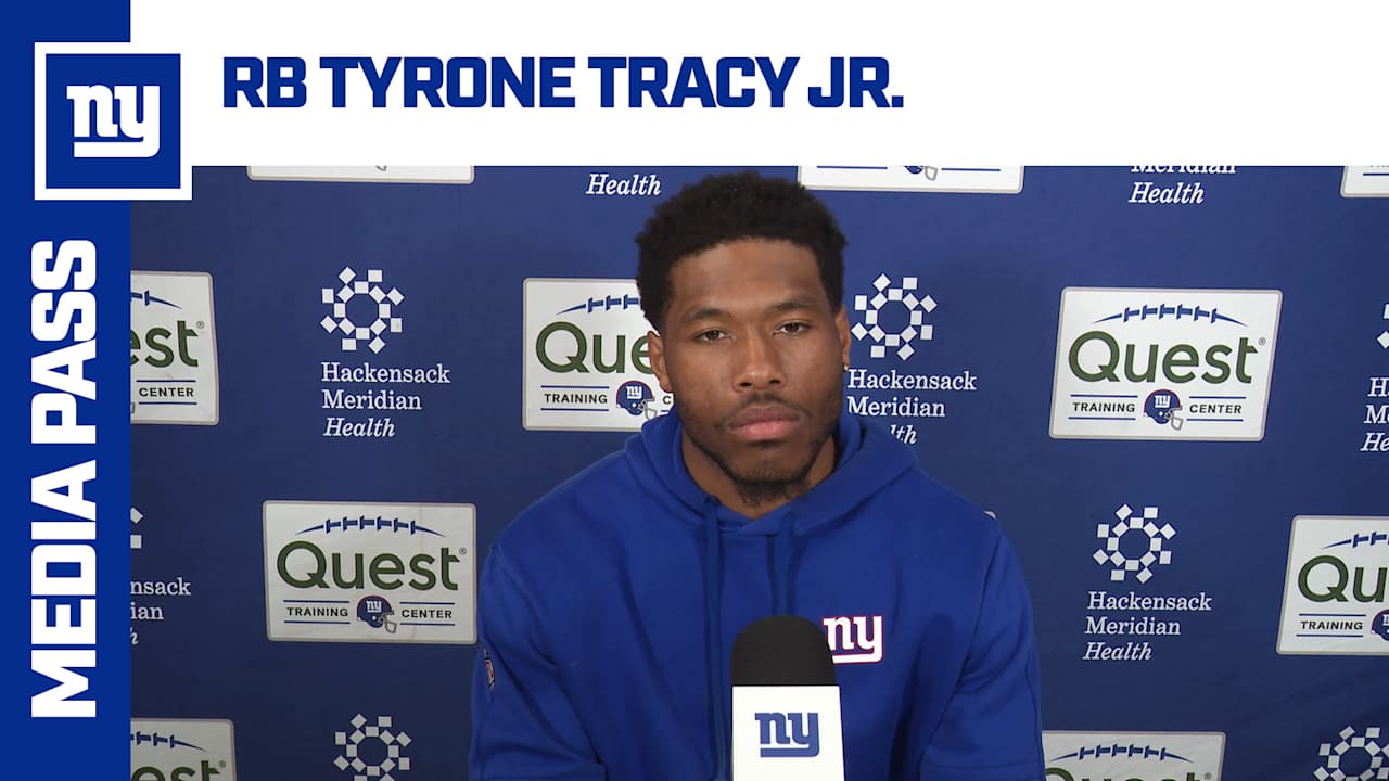 RB Tyrone Tracy Jr.: ‘Winning and losing in the NFL comes down to the little details’ [Video]