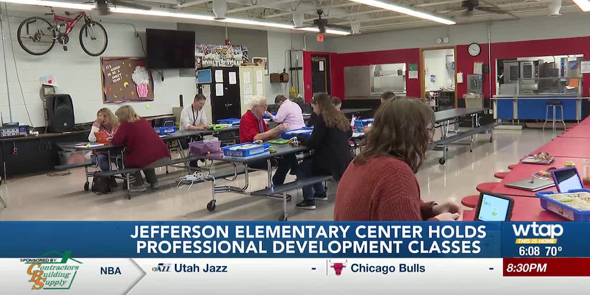 Jefferson Elementary Center holds two professional development classes for teachers [Video]