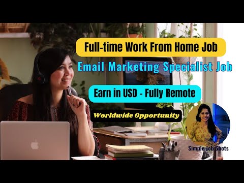 Apply ASAP – Fully Remote Email Marketing Specialist Job | Earn in USD: Work From Home – Crewbloom [Video]