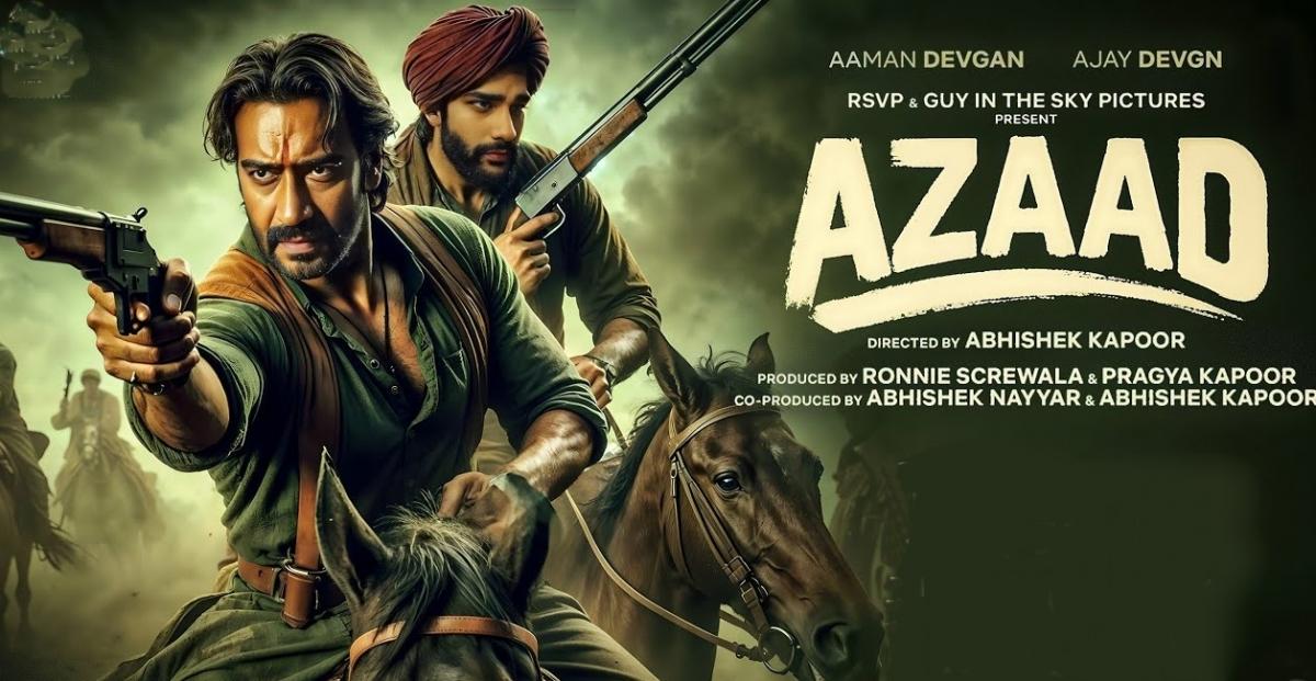 Ajay Devgn appears in powerful role with debutantes Rasha and Aaman in Azaad teaser [Video]