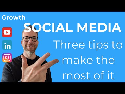 3 Top Tips on Social Media Strategy For Small Businesses [Video]