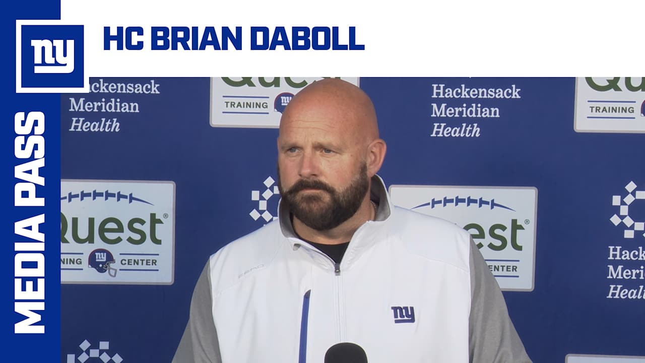 Coach Brian Daboll previews Week 10 vs. Panthers [Video]