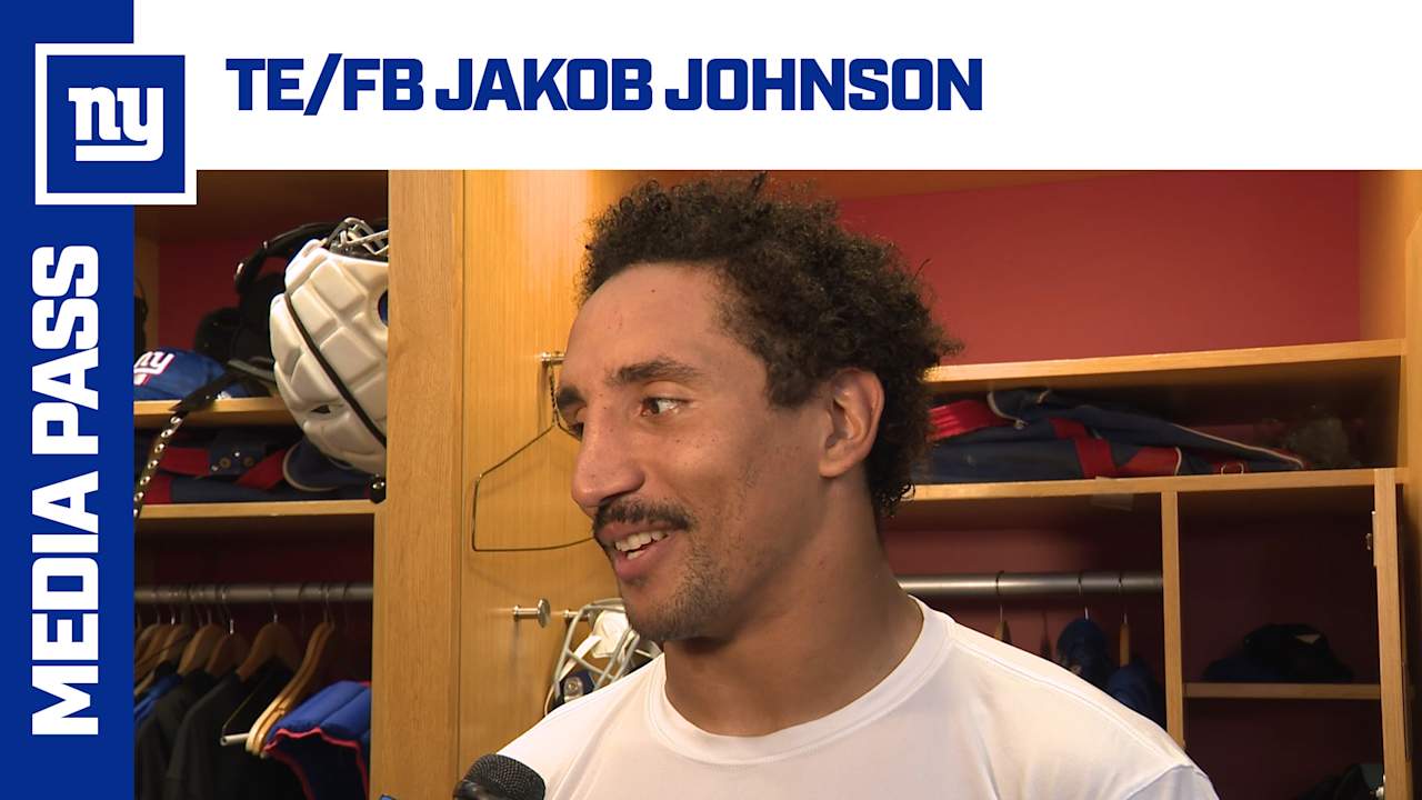 TE/FB Jakob Johnson on Giants playing in his home country of Germany [Video]