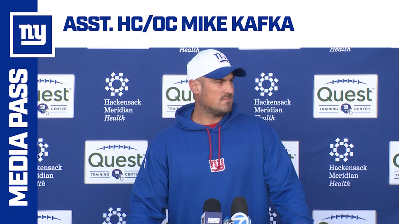 Asst. HC/OC Mike Kafka: Tyrone Tracy is continuing to grow and learn [Video]