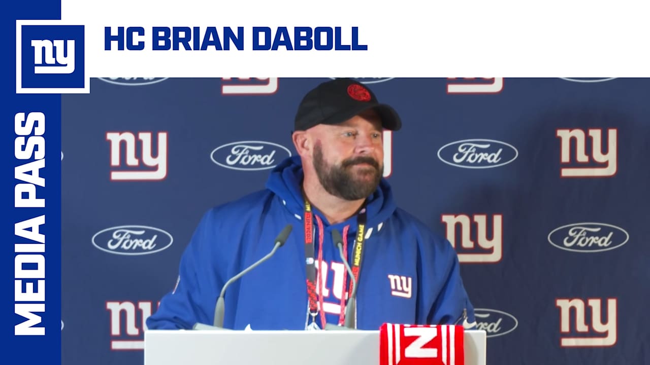 Coach Brian Daboll speaks from Munich [Video]