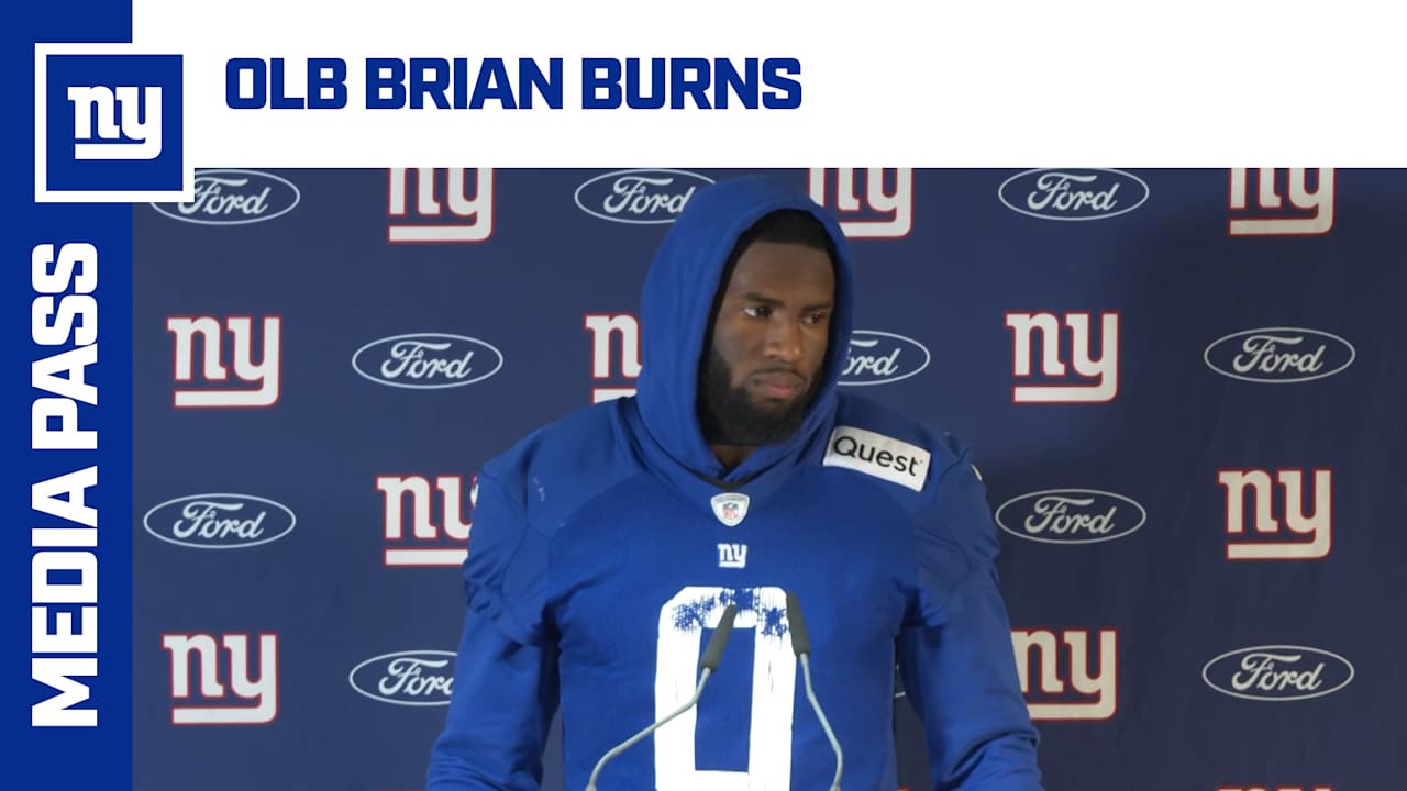 OLB Brian Burns: ‘I’m blessed to be where I am now’ [Video]