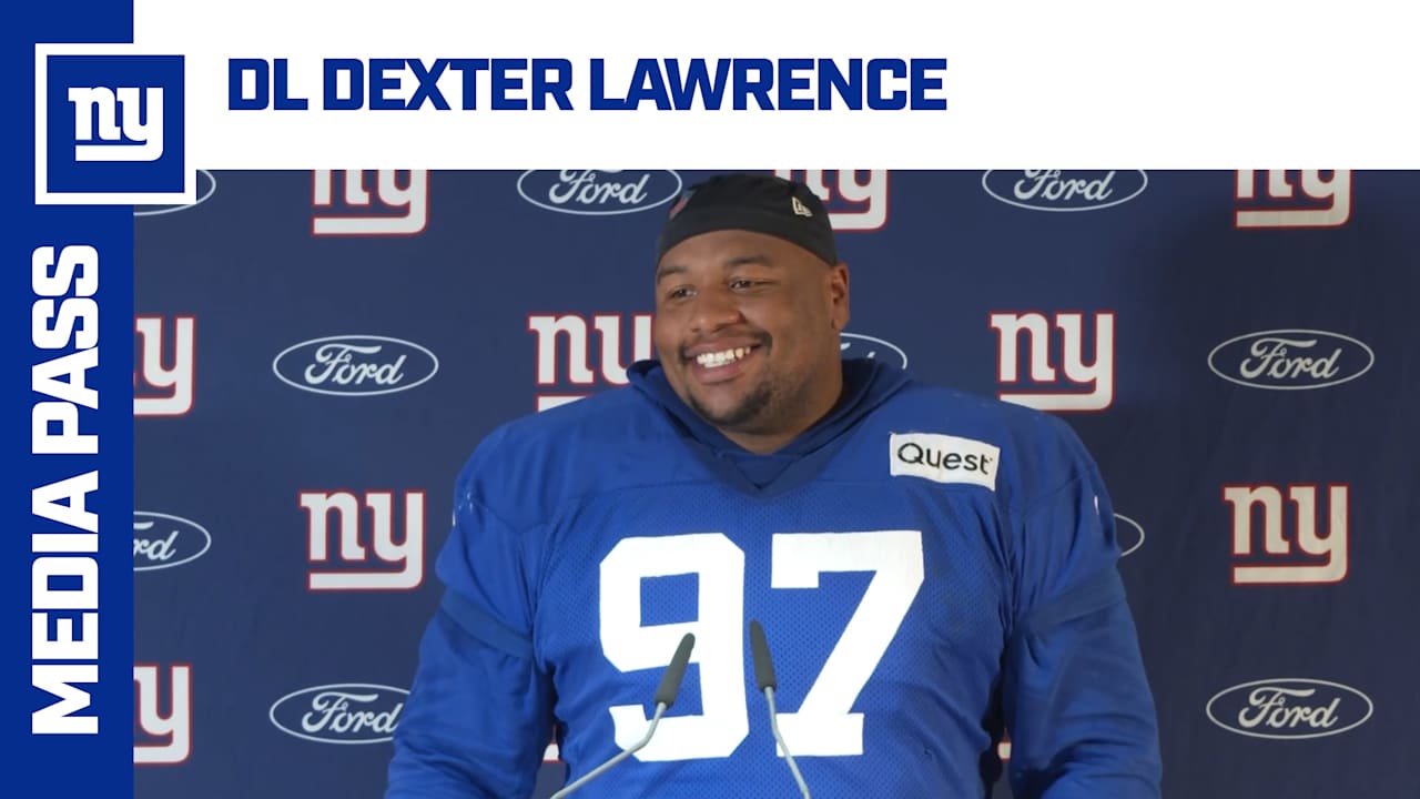 DL Dexter Lawrence on possible sack celebration in Germany [Video]