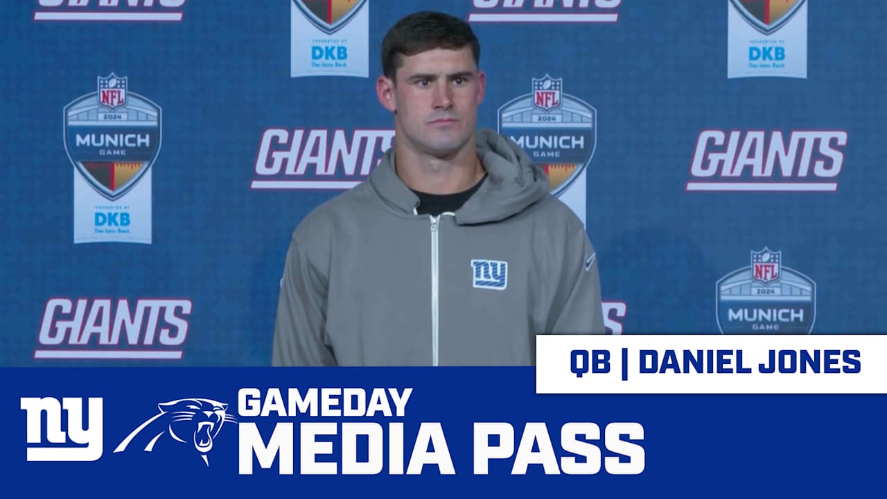 QB Daniel Jones talks after loss to Panthers [Video]