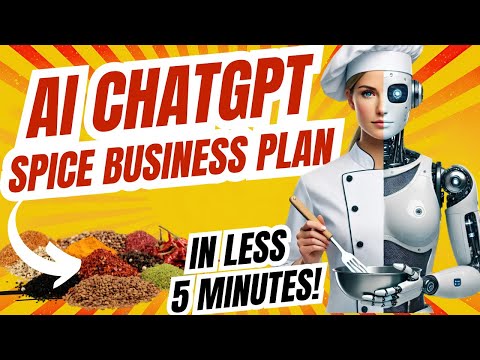 SPICE BUSINESS PLAN WRITTEN IN MINUTES! [ CHATGPT AI CUSTOMIZED SPICE BUSINESS PLAN [Video]