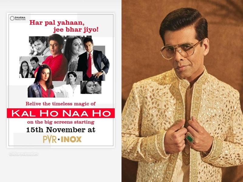 Karan Johar responds to ‘Kal Ho Naa Ho’ re-release in theatres [Video]