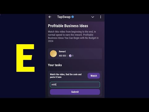 Profitable Business Ideas | Tapswap Code | Profitable Business Ideas You Can Begin with No Budget in [Video]