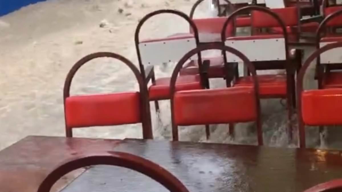 Algarve streets turn into raging rivers as Europe