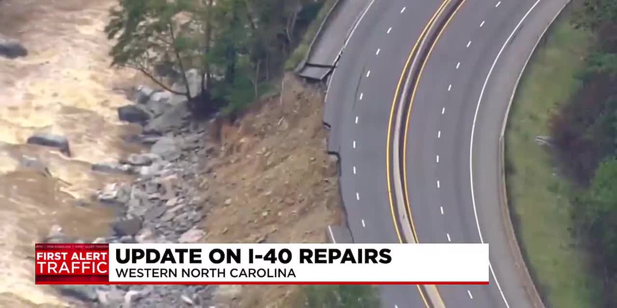 Officials provide update on I-40 repairs in North Carolina [Video]