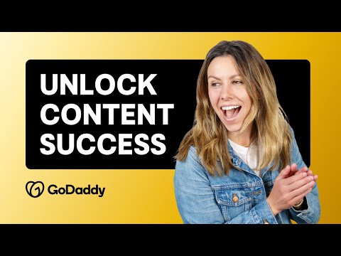 GoDaddy Course Intro: Build Your Content Strategy [Video]