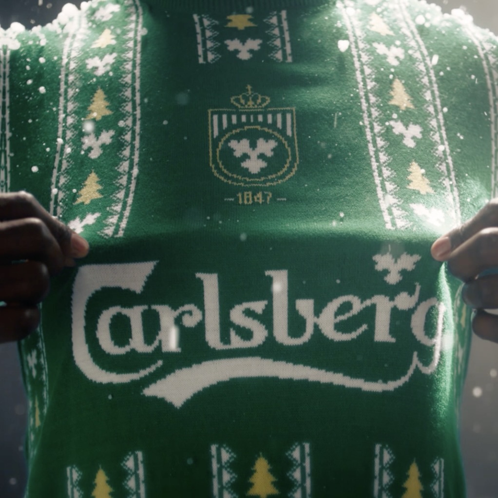 Carlsberg and Fold7 give the Christmas jumper a classic kit reveal with festive knit launch  Marketing Communication News [Video]