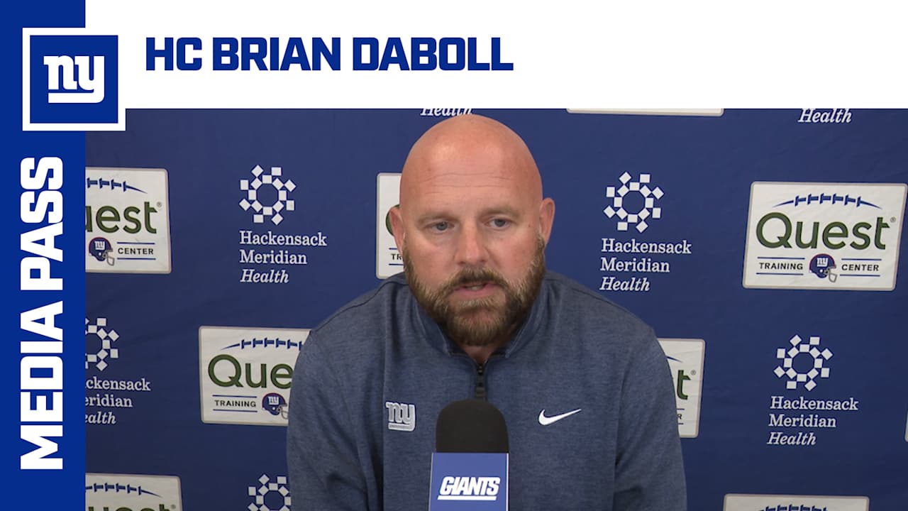 Coach Brian Daboll talks quarterback change to Tommy DeVito [Video]