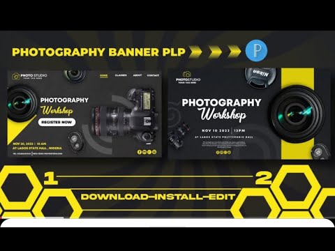 How to Design Business Banner  In Pixellab| Pixellab main banner kaise banaye || Pixellab Tutorial [Video]