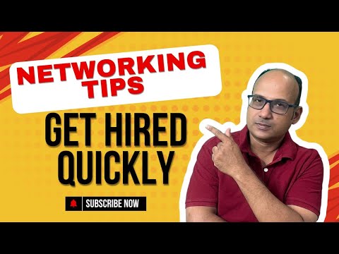 Best NETWORKING Tips to Land Your Dream Job in 2024! [Video]