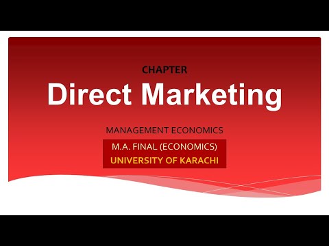 Direct Marketing [Video]