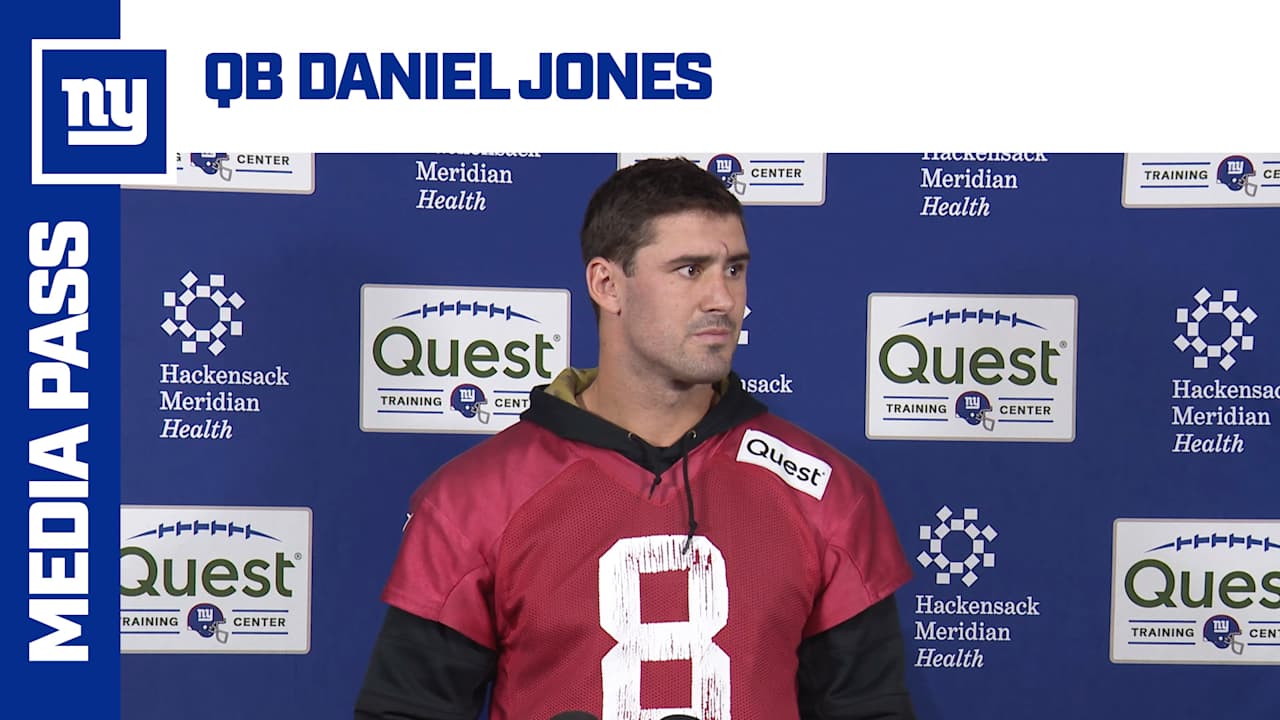 Daniel Jones addresses the quarterback change [Video]