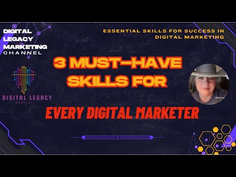 Top 3 Essential Skills You MUST Learn to Succeed in Digital Marketing! [Video]