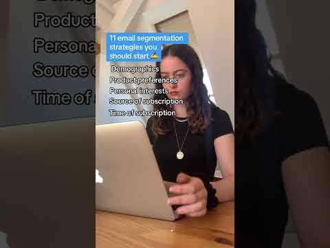 11 email segmentation strategies you should start ✍️ [Video]