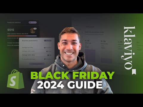 Black Friday 2024 Guide | Advanced Email Marketing Strategy [Video]