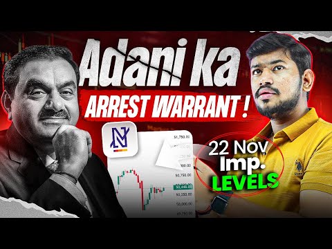 Kenya Deal and Adani Arrest Warrant – Market Analysis || 22 Nov 2024 [Video]