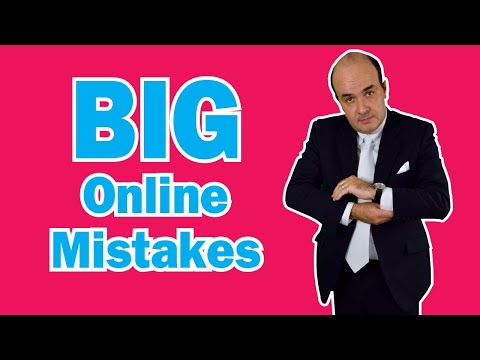 The 3 Big Online Marketing Mistakes in Small Business [Video]