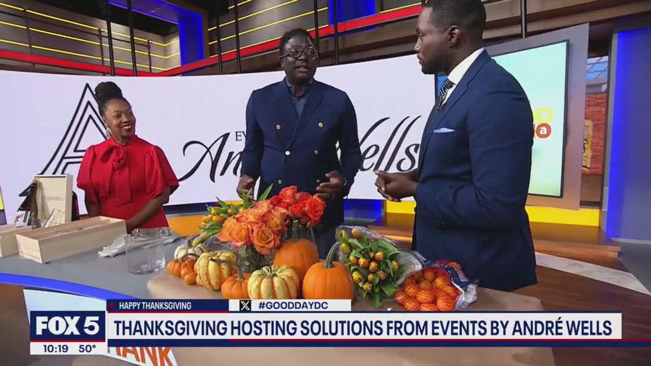 Thanksgiving hosting solutions from Events by Andre Wells [Video]