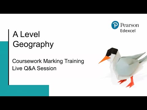 A Level Geography: Module 4 Coursework Marking Training – Live Q&A Session [Video]