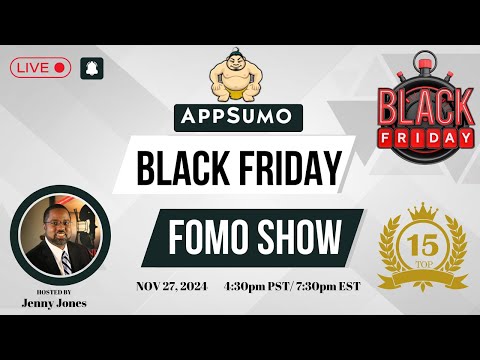 Appsumo Black Friday Top 15 Tool Show [Video]