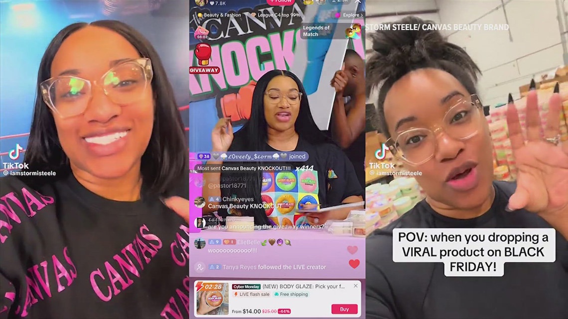 Canvas Beauty’s business is booming thanks in part to TikTok presence [Video]