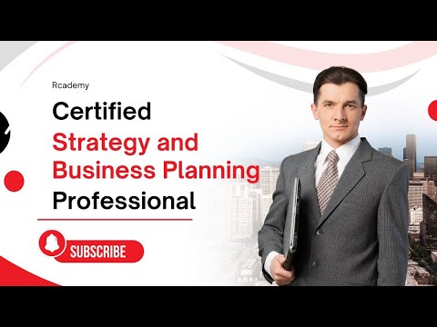 Certified Strategy and Business Planning Professional [Video]