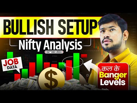 FIIs are Back – Bullish Setup || JOB Data and Dollar Effect  || Nifty Analysis || 03 Dec 2024 [Video]