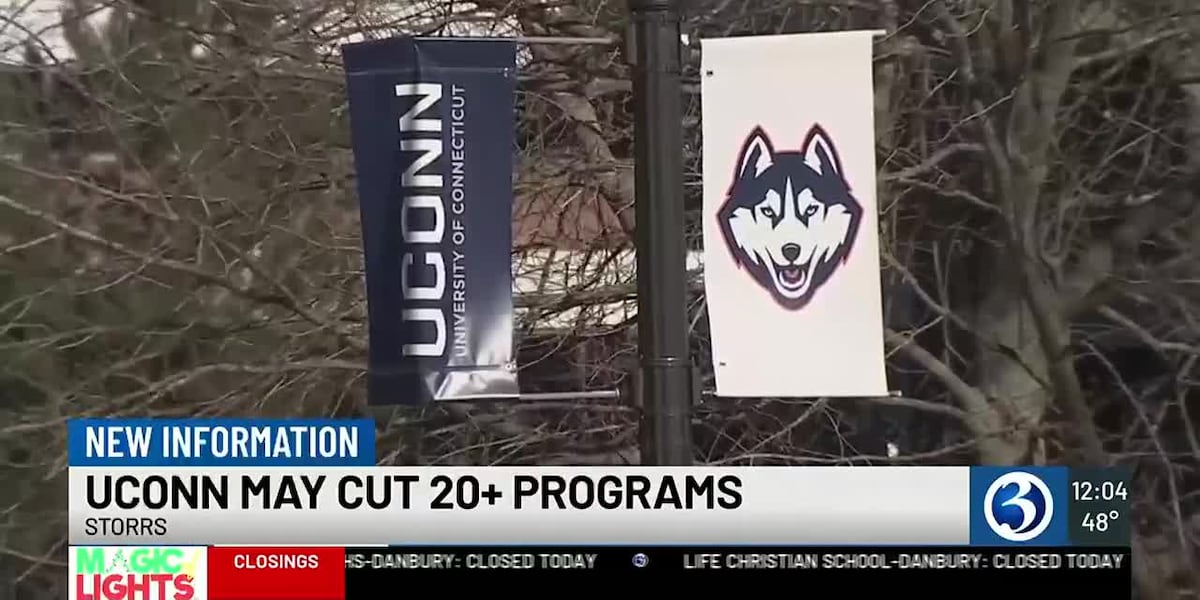 Nearly two dozen graduate programs, certificates could be cut or suspended at UConn [Video]