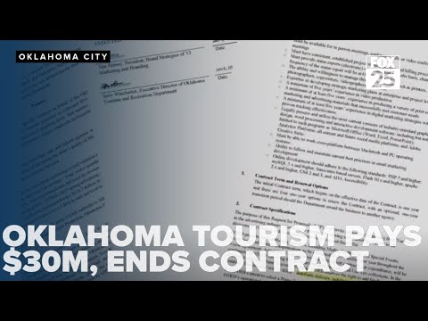 Oklahoma Tourism pays $30M to marketing agency, ends contract after questions from FOX 25 [Video]