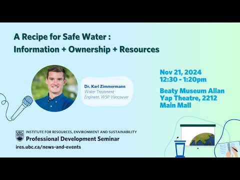 November 21, 2024: IRES Professional Development Seminar with Dr. Karl Zimmermann [Video]