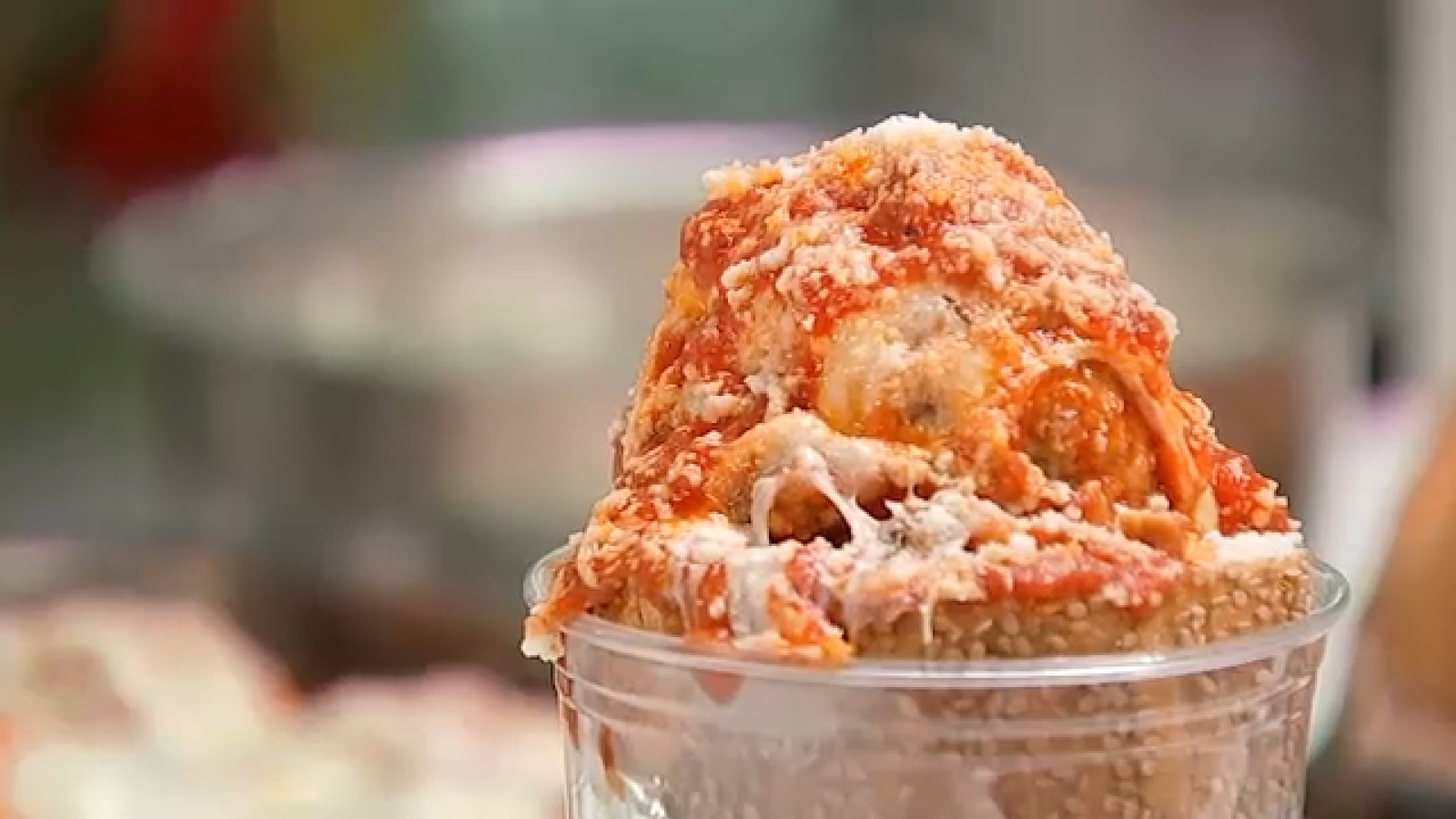 Neighborhood Eats: G&R Deli serves viral Italian ice cream cone with meatballs in the Bronx, NYC [Video]