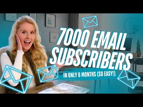 Email Marketing For Beginners | How to Grow Your Email List To 7000 Subs QUICKLY As a Solopreneur [Video]