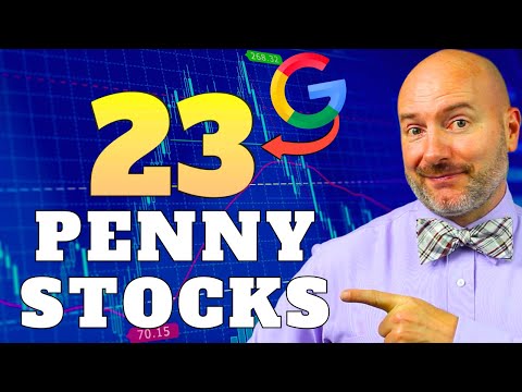 23 Penny Stocks Google is Buying Right Now [Video]