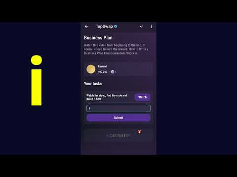 Business Plan | Tapswap Code | How to Write a Business Plan That Guarantees Success [Video]